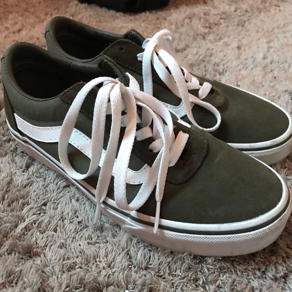 Olive Green Vans
